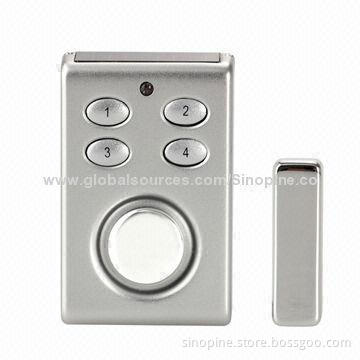 Battery-operated loud wireless burglar intruder door/window house alarm sensor